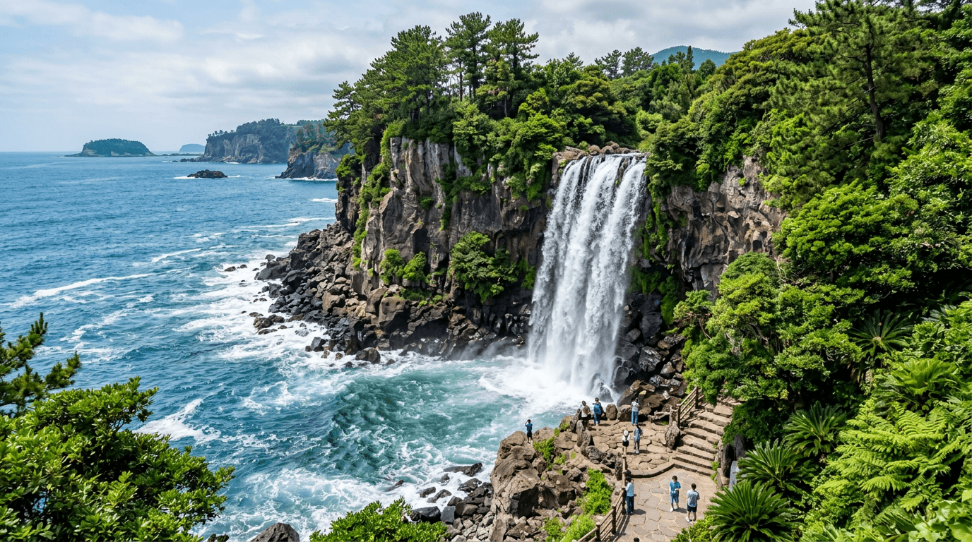 Jeju's Best Waterfalls