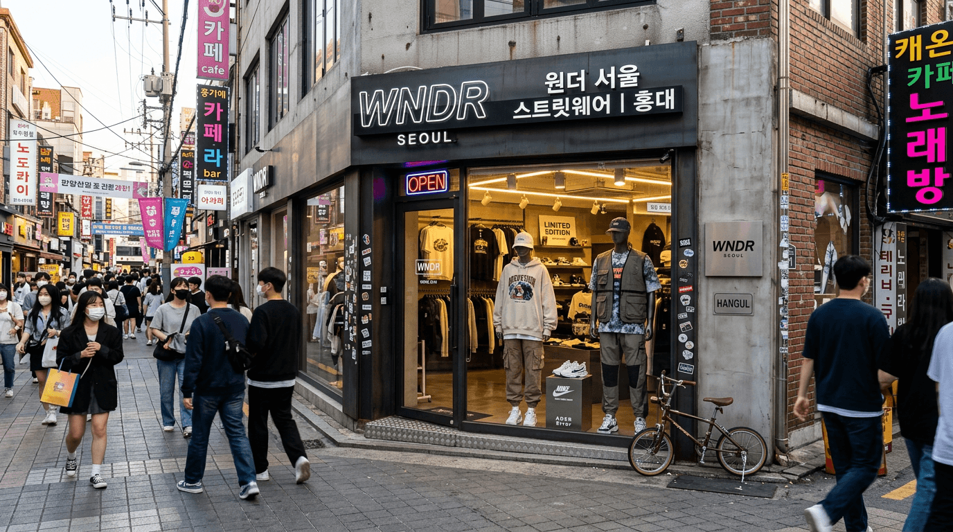 Where to Shop for Streetwear in Hongdae