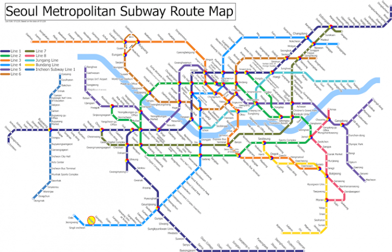 Seoul Subway: A Cheat Sheet - Travelling South Korea