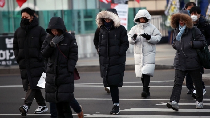 how to survive the cold Korean winter