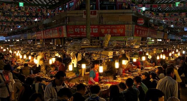 Eating cheaply in South Korea
