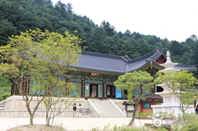 The Woljeongsa Temple Sanctury