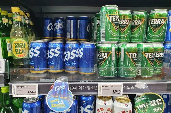 korean beers